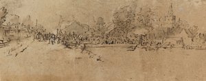 Vue de Diemen - Rembrandt van Rijn